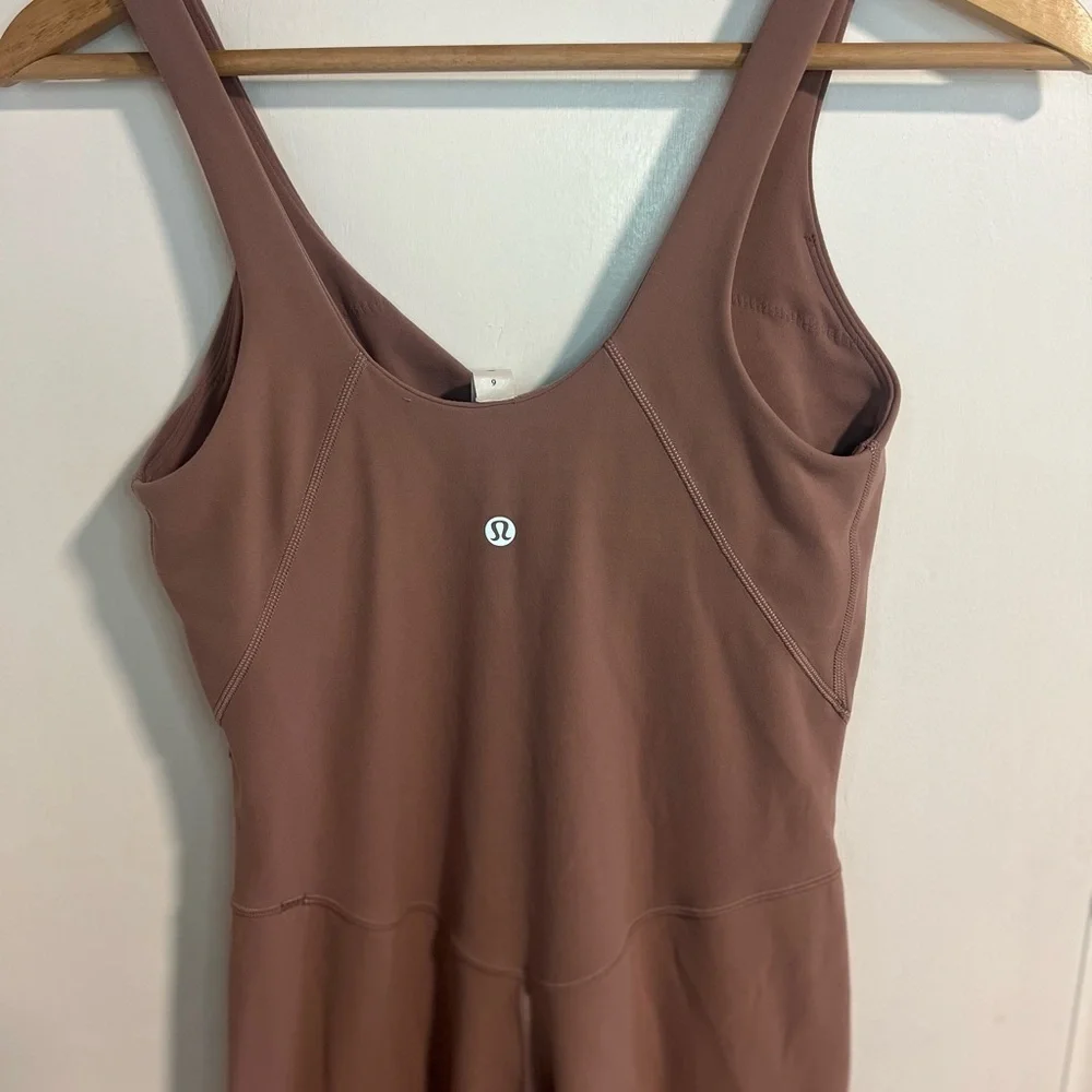 lululemon athletica Aligned Mauve 25” Bodysuit